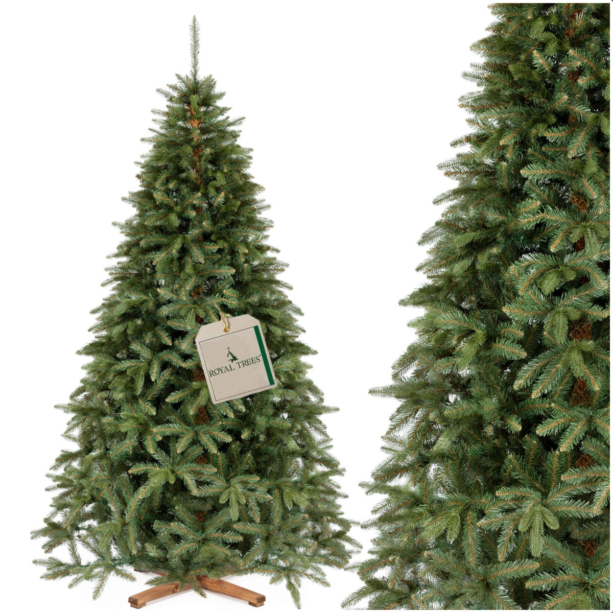 Tehisjõulupuu Springos CT0238, Siberi kuusk PE Premium, 240 cm