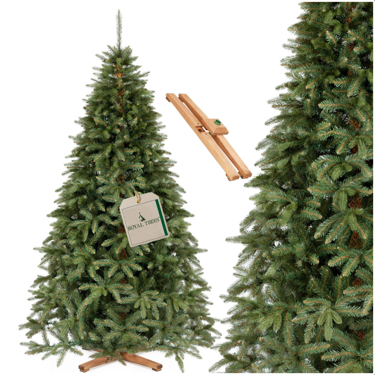 Tehisjõulupuu Springos CT0238, Siberi kuusk PE Premium, 240 cm