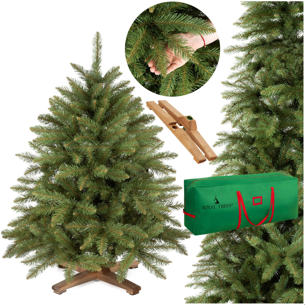 Tehiskuusk Springos CT0239, Skandinaavia kuusk Premium 120 cm