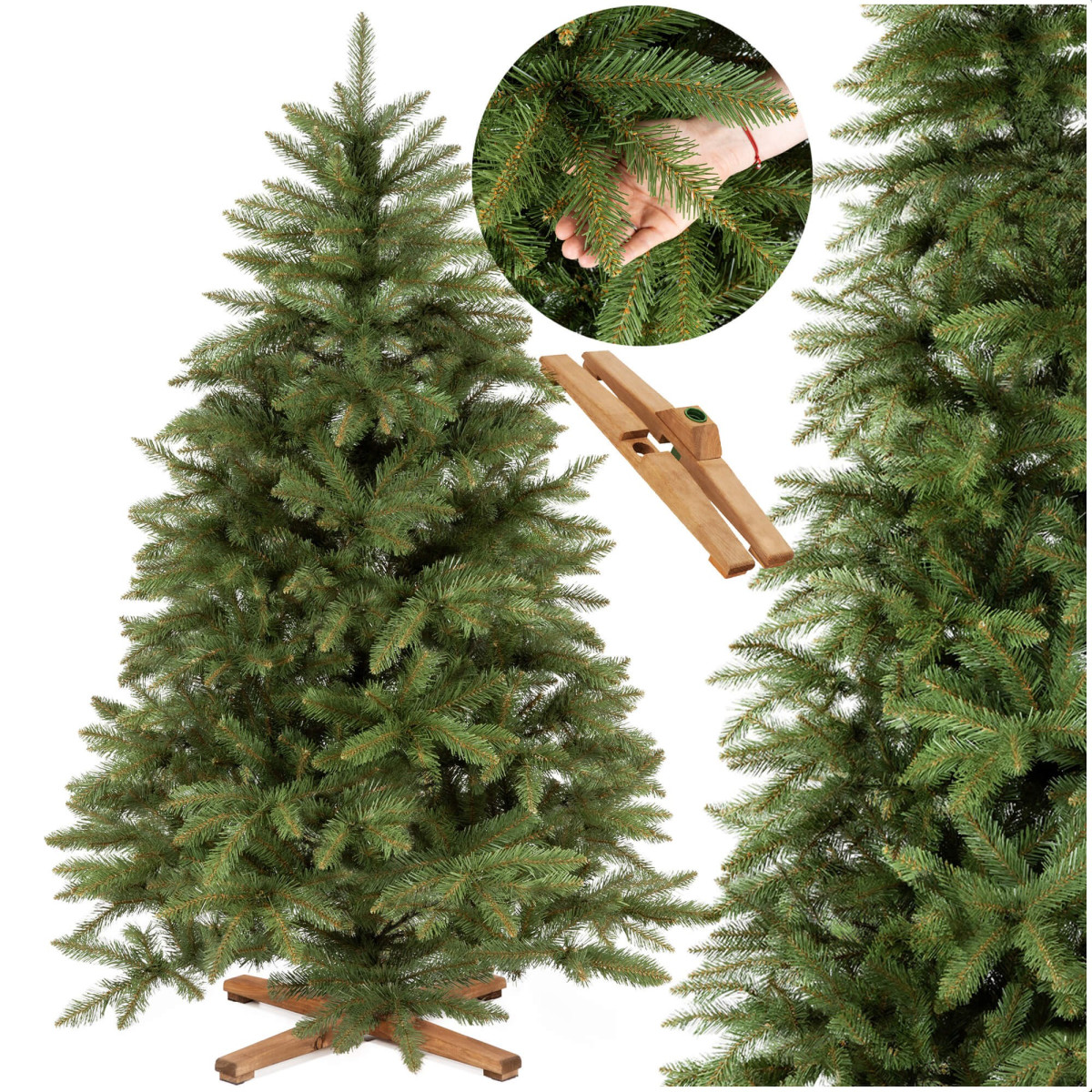 Tehislik kuusk Springos CT0241, Skandinaavia mänd Premium 180 CM