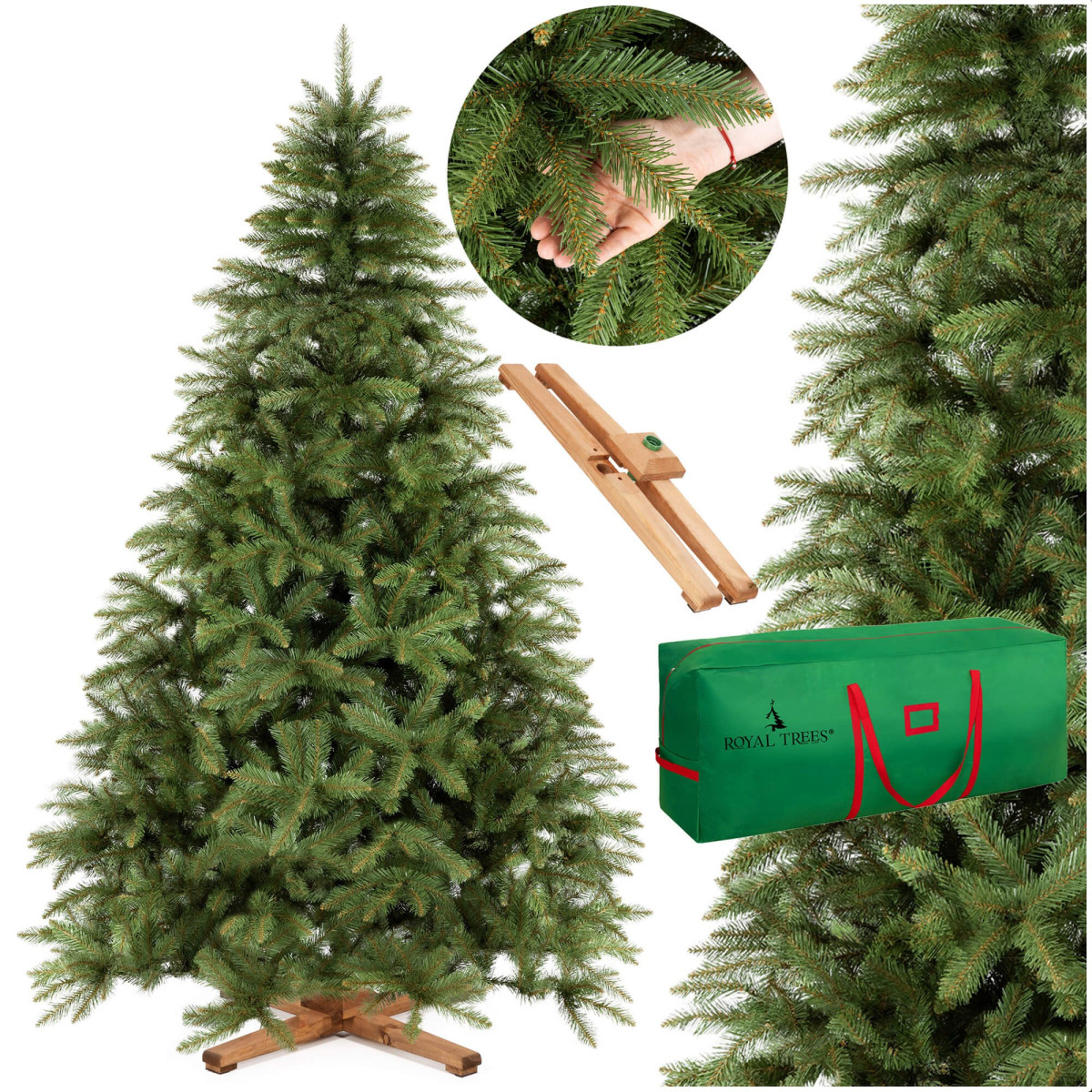 Tehiskuusk Springos CT0242, Skandinaavia mänd Premium 220 cm