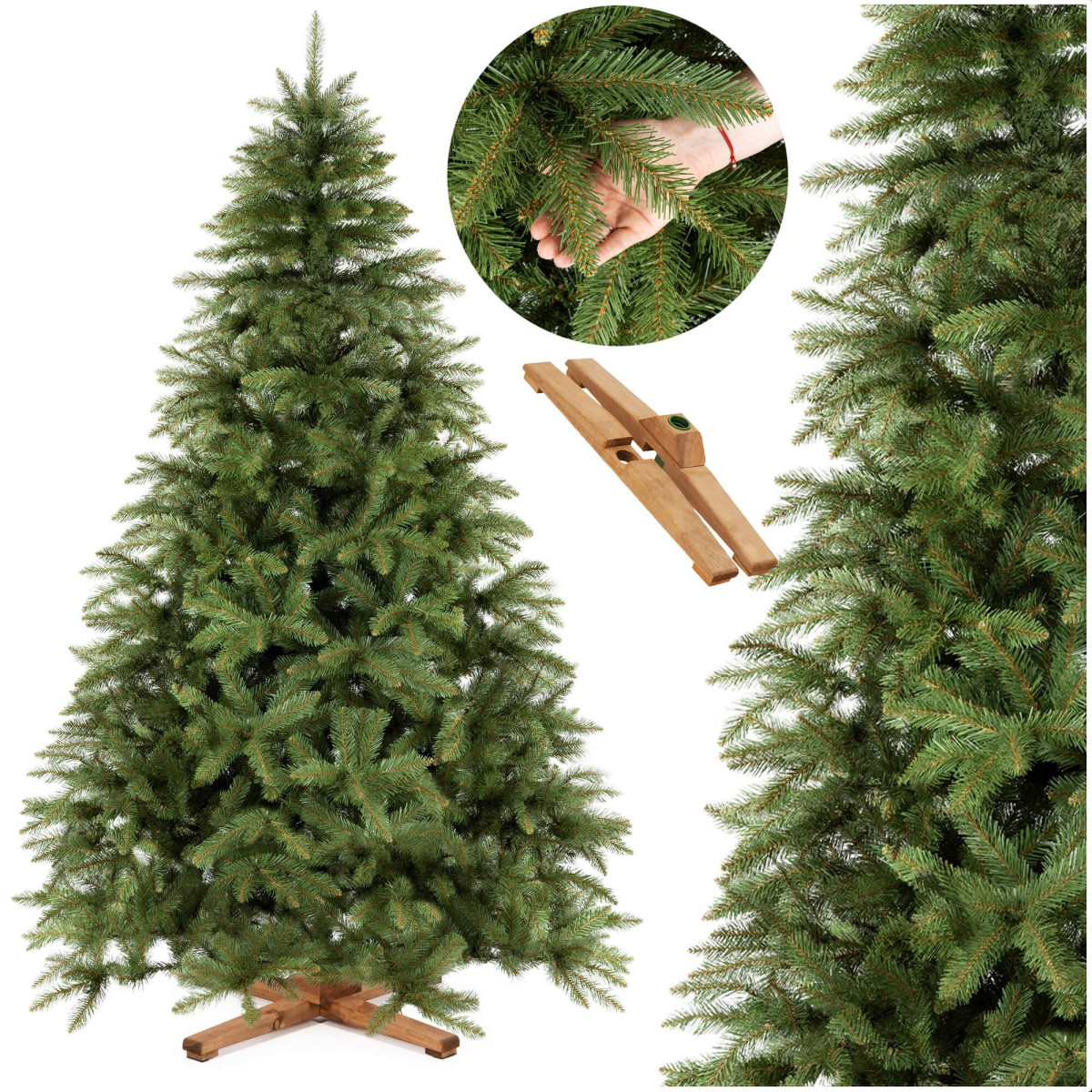 Tegelik jõulupuu Springos CT0243, Skandinaavia mänd Premium 240 cm