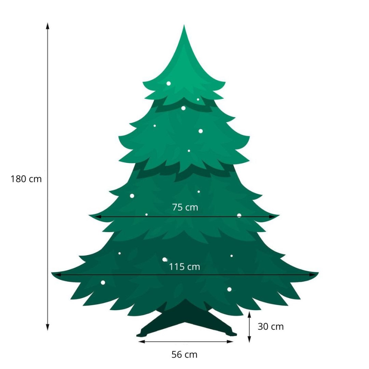 Tehispuu Springos CT0131, 180 cm