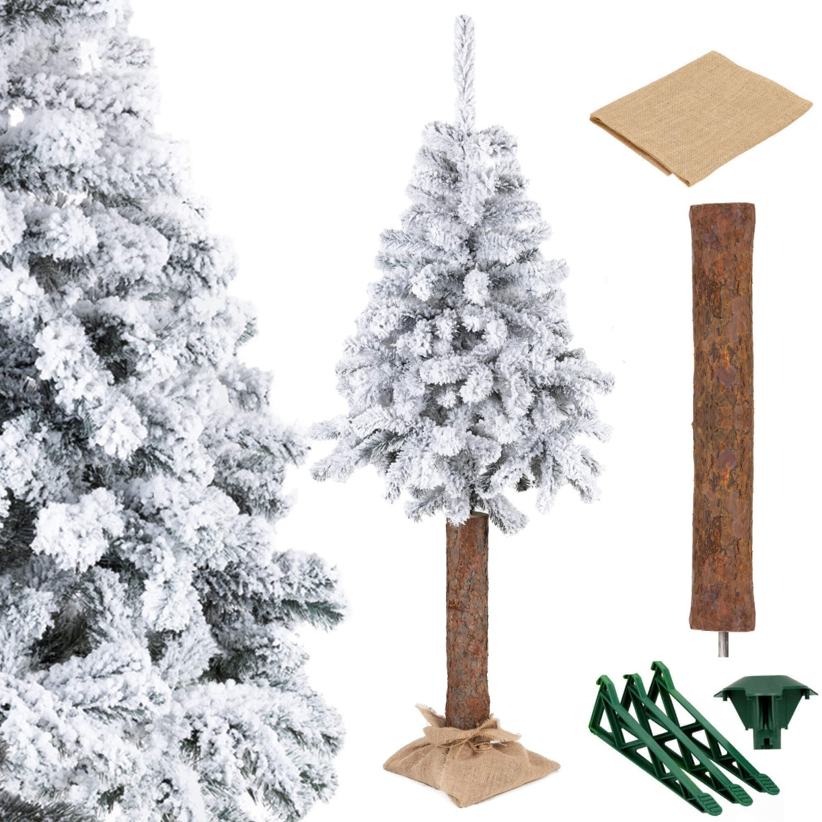 Lumega tehisjõulupuu Springos CT0202 tüvel 180 cm