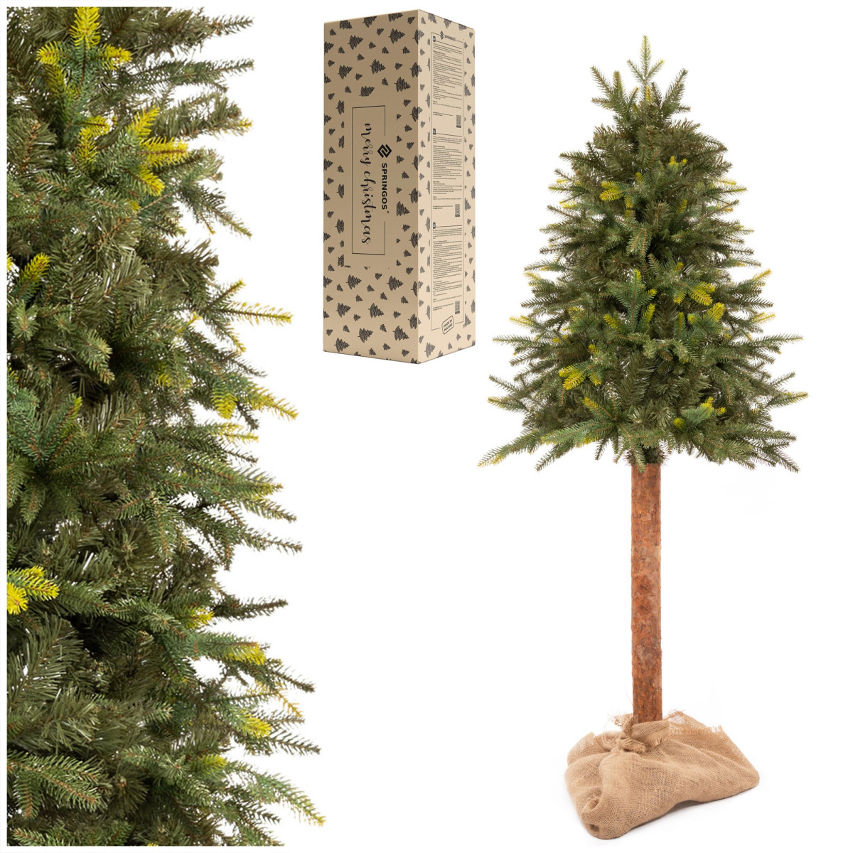 Tehiskuusk tüvel Springos CT0198, 150 cm