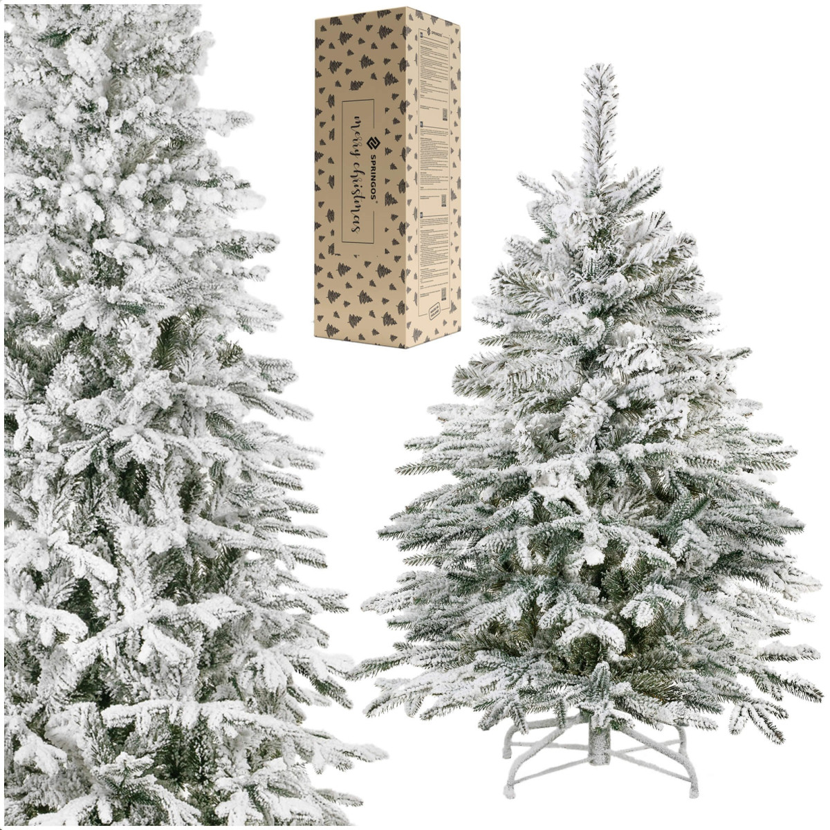 Tehislumega kuusepuu Springos CT0222, LUX 120 cm