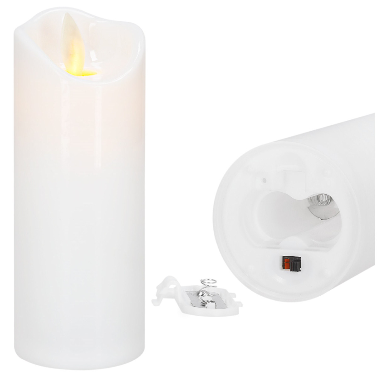 Springos LED küünal HA7554, 12,5 x 5 cm