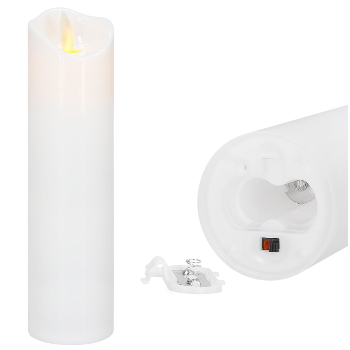 LED küünal Springos HA7556, 17,5 x 5 cm