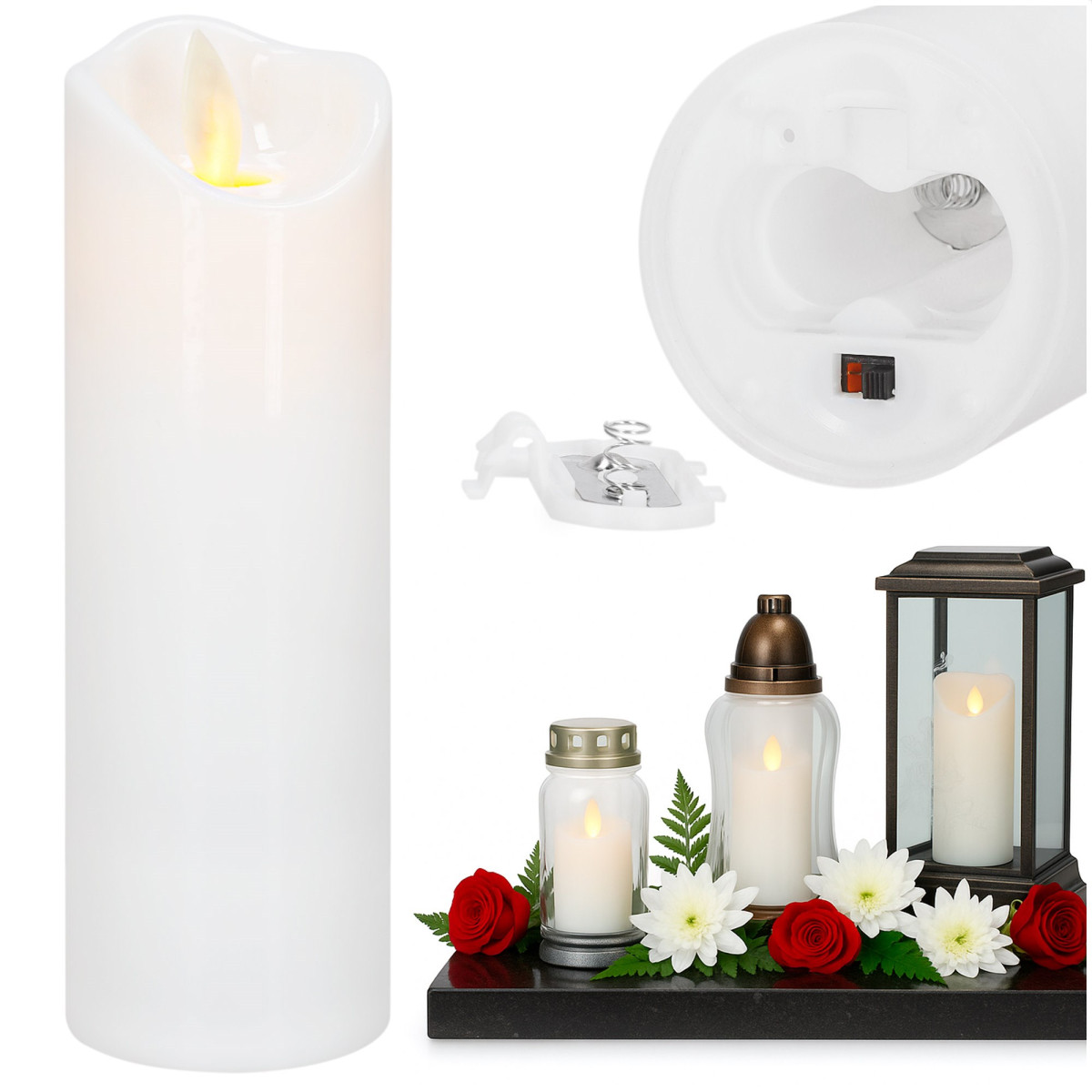 LED küünal Springos HA7555