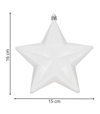 Jõulukaunistus täht, Springos CA1382, 15 cm