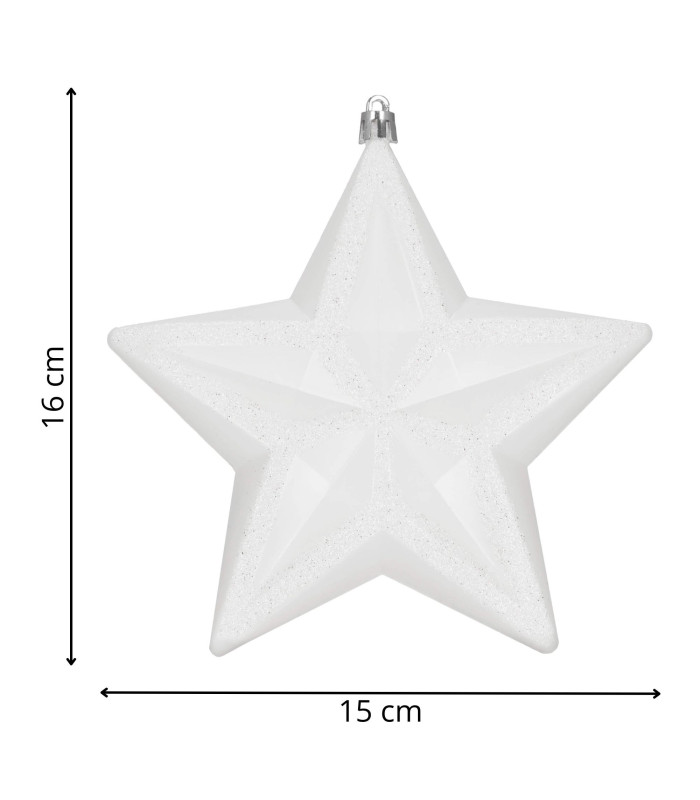 Jõulukaunistus täht, Springos CA1382, 15 cm