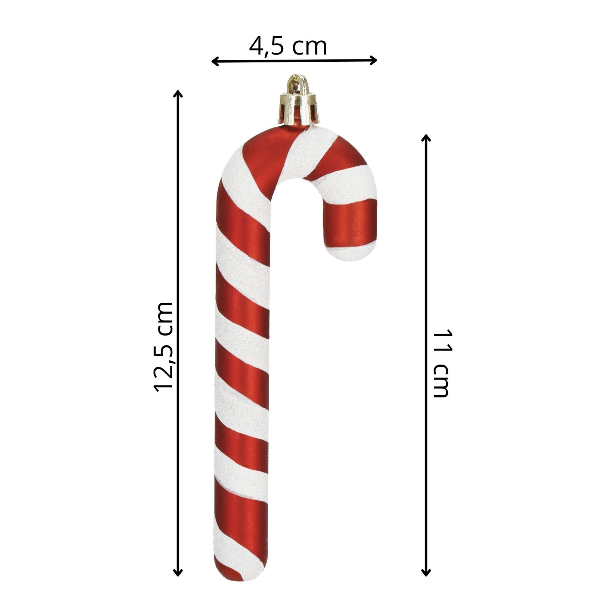 Jõulukaunistus Springos CA1437, 14 cm, 4 tk.