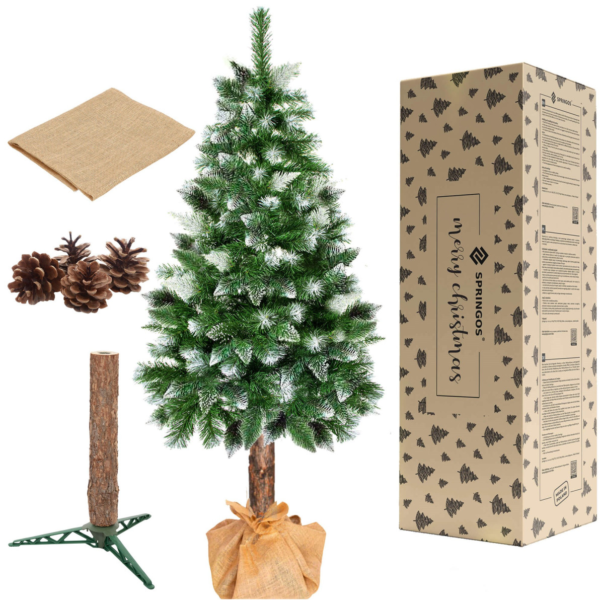 Springos CT0262 Diament tehiskuusk, 220 cm
