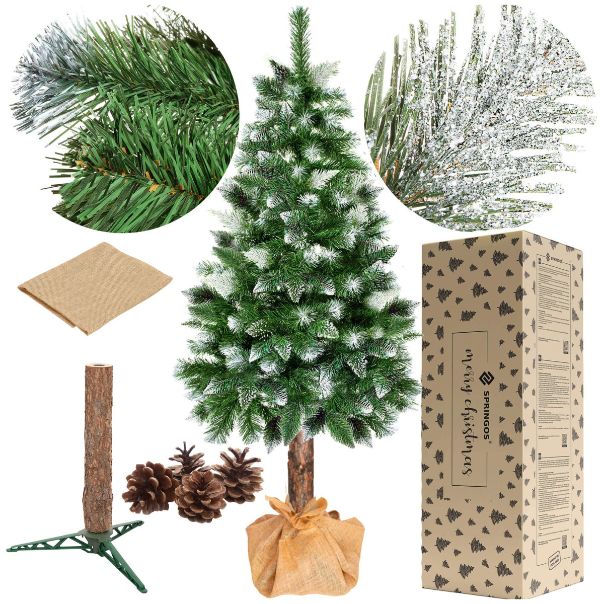 Springos CT0262 Diament tehiskuusk, 220 cm