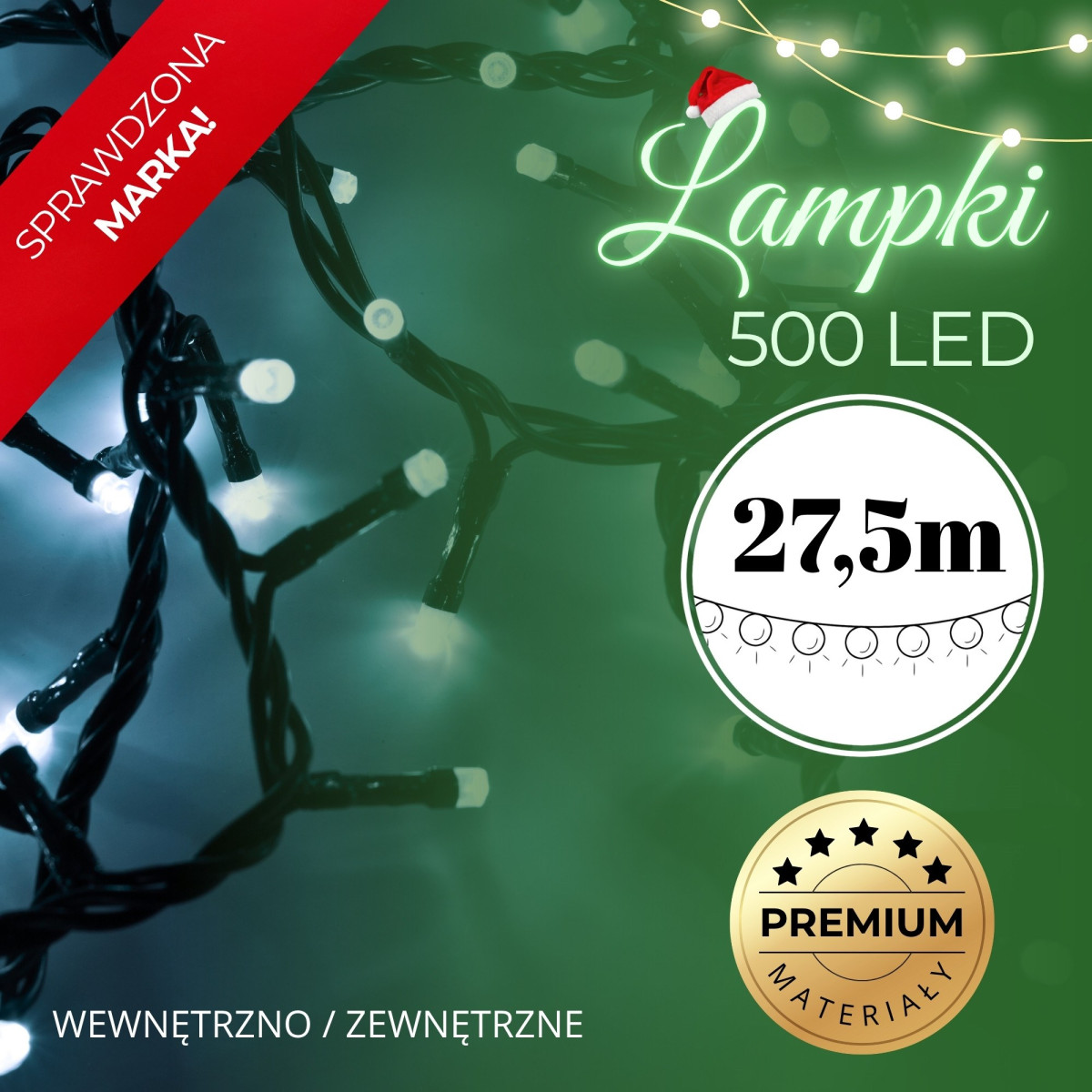 pringos Jõulutuled 500 LED