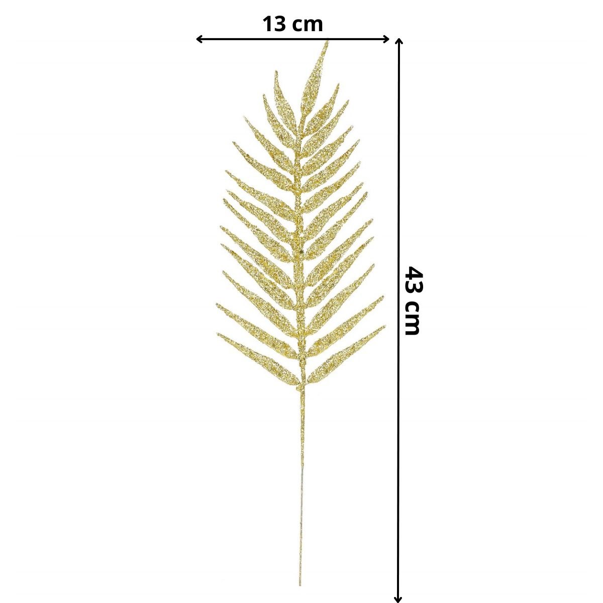 Jõulukaunistus Springos CA1217, 43 cm, 3 tk