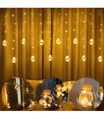 Jõulude LED-kardinavalgus Springos CL4045