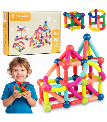 Magnetehituskomplekt 128 osa Springos KG0050