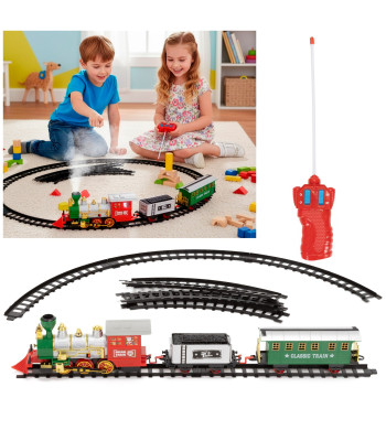 Elektriline mängu-auruvedur vagunitega Springos KG0052