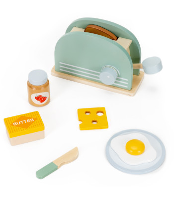 Laste puidust mängu-toster / võileivamasin Springos KG0054