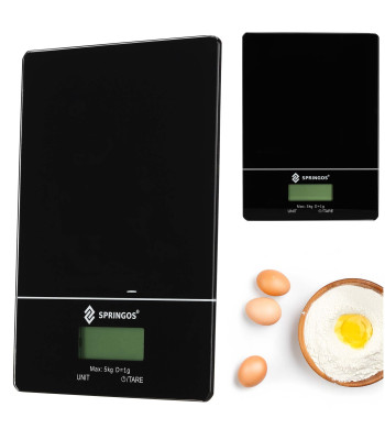 Elektrooniline köögikaal LCD-ekraaniga Springos HA7569