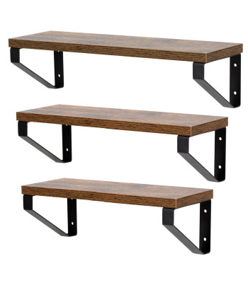 Seinariiulite komplekt 3 tk 30/35/40x12x9 cm HF0049