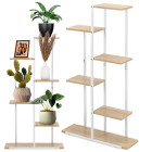 Valge metallist lillepott 60x20x113 cm GA0212