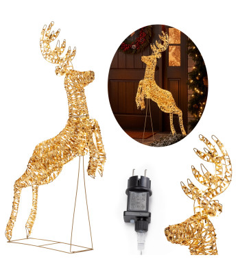 LED pidulik põdra dekoratsioon 120 LED CL1243