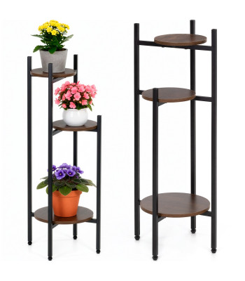 Lilleseade 81 cm metallist 3 riiuliga