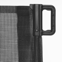 Trepi turvapiire 80 cm, uste rullkardin, kaitsev, must