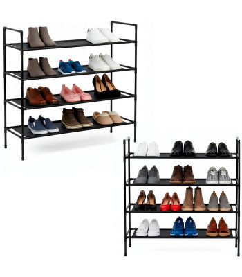 Jalanõuriiul 4-realine 75x72x28 cm