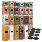 24-osaline toidukarbi komplekt kleebistega