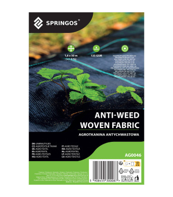 Umbrohutõrje katteloor 135 gsm 1,6 x 50 m AG0046