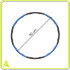 Hula Hoop treeningrõngas ACT0133