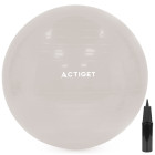 65 cm võimlemispall pilatese ja jooga harjutusteks pumbaga, beež