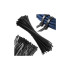 Kaablisidemed 150 mm mustad 100 tk GA0268