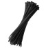Kaablisidemed 150 mm mustad 100 tk GA0268