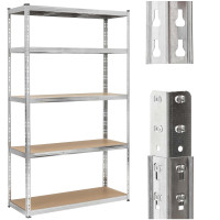 Riiul 205 x 120 x 45 cm, 5 riiulit HA5280