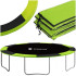 Springos batuudi kaitsekate tp-8ft 244 cm must-roheline