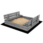premium puidust liivakast komplekt sbp120set01x 120 x 120 cm