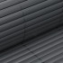 PVC-kattega maskeerimismatt 500x120 cm rõdule, terrassile, aiale, tumehall