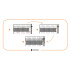 Helehall aiapiirde lint Springos 19 cm x 50 m, 450 g/m² FN0010