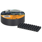 Antratsiitvärvi aiapiirde lint Springos FN0012, 4,75 cm x 50 m, 450 g/m²