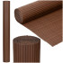 PVC maskeerimismatt 500x160 cm rõdule, terrassile, aiale, pruun