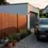 PVC maskeerimismatt 500x160 cm rõdule, terrassile, aiale, pruun