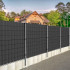 Antratsiitvärvi aiapiirde lint Springos FN0012, 4,75 cm x 50 m, 450 g/m²