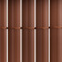 PVC-kattega maskeerimismatt 400x100 cm rõdule, terrassile, aiale, pruun