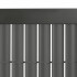 Kate, profiil 100 cm PVC-kattele rõdule, terrassile, aiale, tumehall