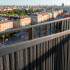 Kate, profiil 100 cm PVC-kattele rõdule, terrassile, aiale, tumehall