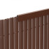 Kate, 100 cm profiil PVC maskeeriva katte jaoks rõdule, terrassile, aiale, pruun
